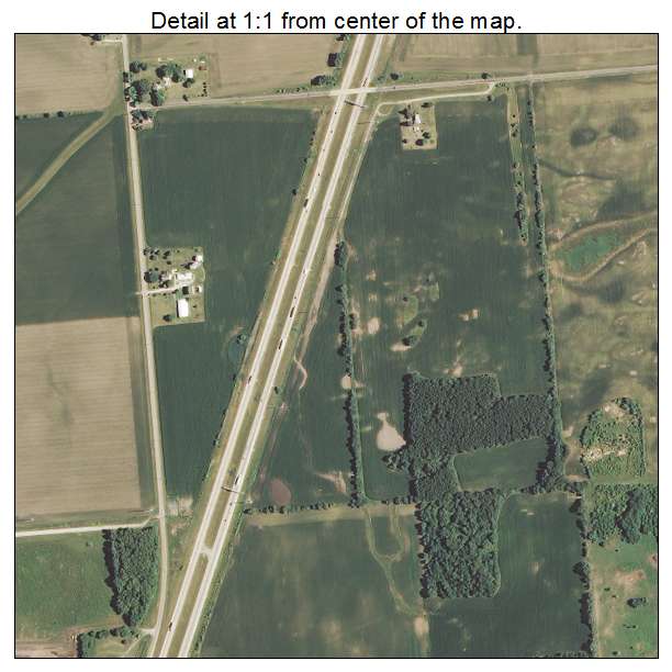 La Salle, Illinois aerial imagery detail