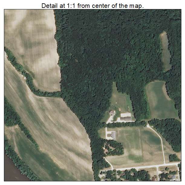 Lakewood Shores, Illinois aerial imagery detail