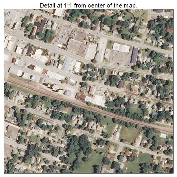 Morrison, Illinois aerial imagery detail