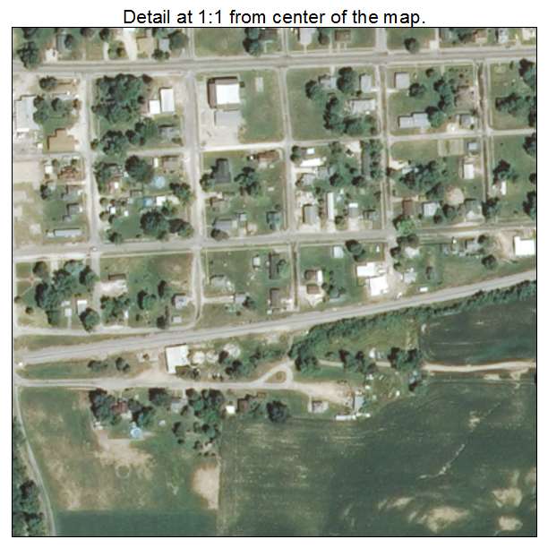 Nebo, Illinois aerial imagery detail