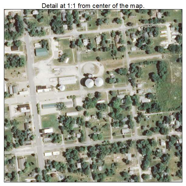 Rankin, Illinois aerial imagery detail