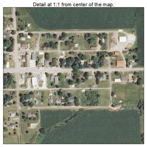Raritan, Illinois aerial imagery detail