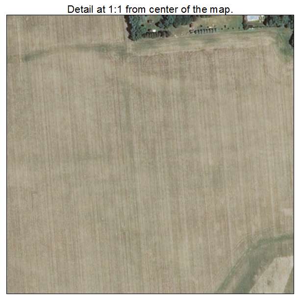 Sheridan, Illinois aerial imagery detail