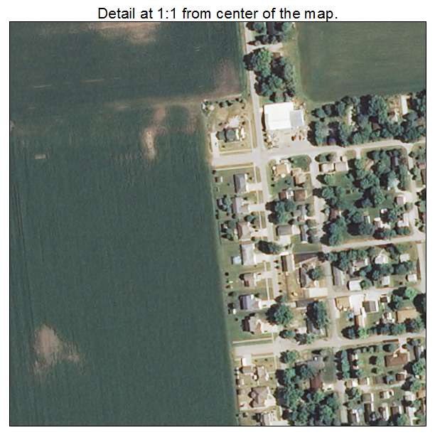 South Wilmington, Illinois aerial imagery detail