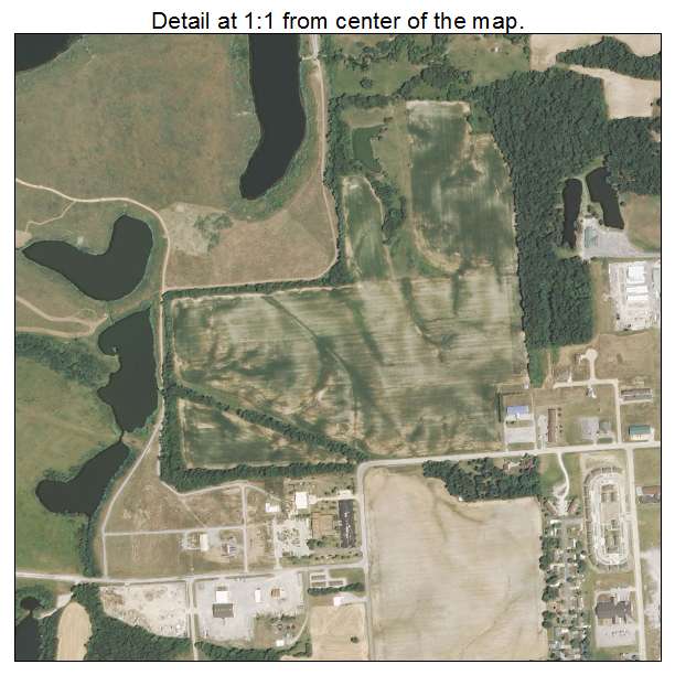 Sparta, Illinois aerial imagery detail