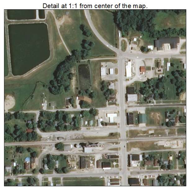 Sumner, Illinois aerial imagery detail