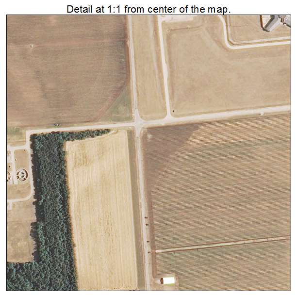 Thomson, Illinois aerial imagery detail
