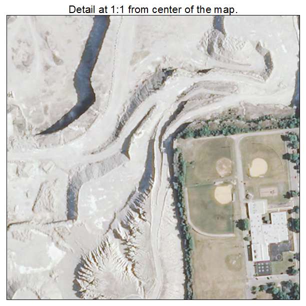 Thornton, Illinois aerial imagery detail