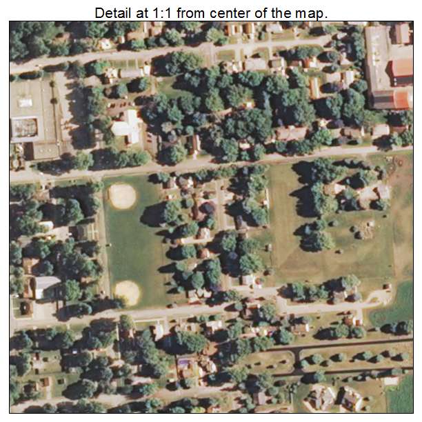 Tremont, Illinois aerial imagery detail