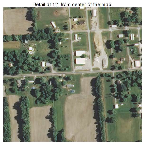 Vernon, Illinois aerial imagery detail
