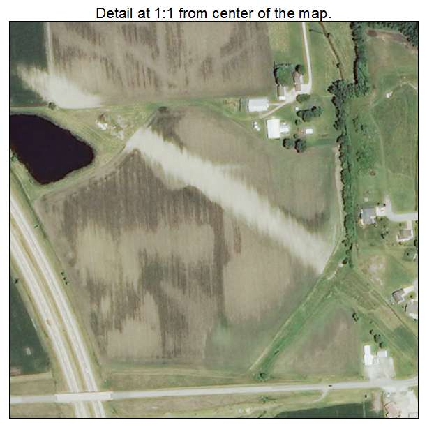Wenona, Illinois aerial imagery detail