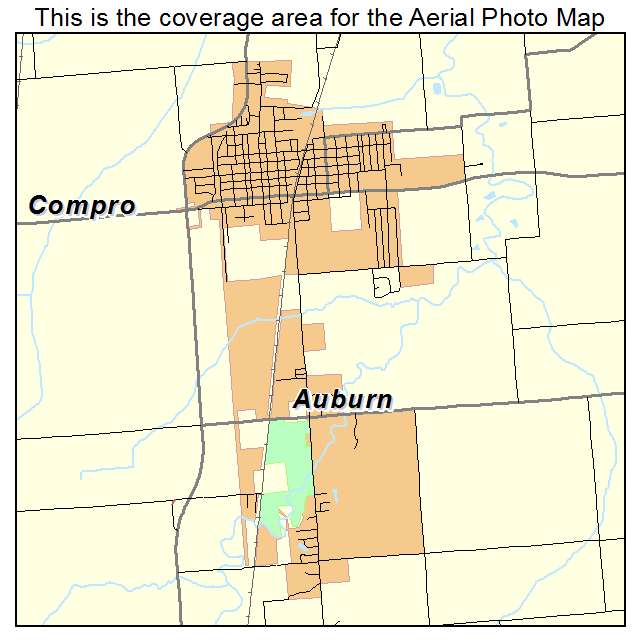 Auburn, IL location map 