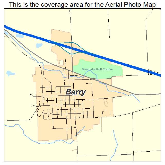 Barry, IL location map 