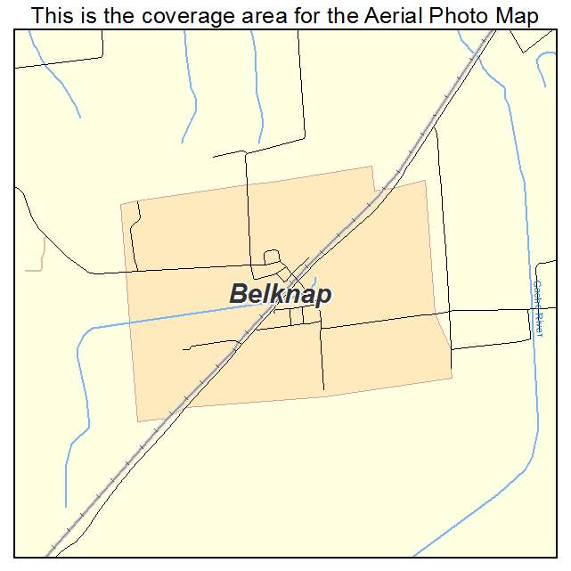 Belknap, IL location map 