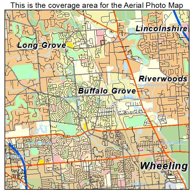 Buffalo Grove, IL location map 