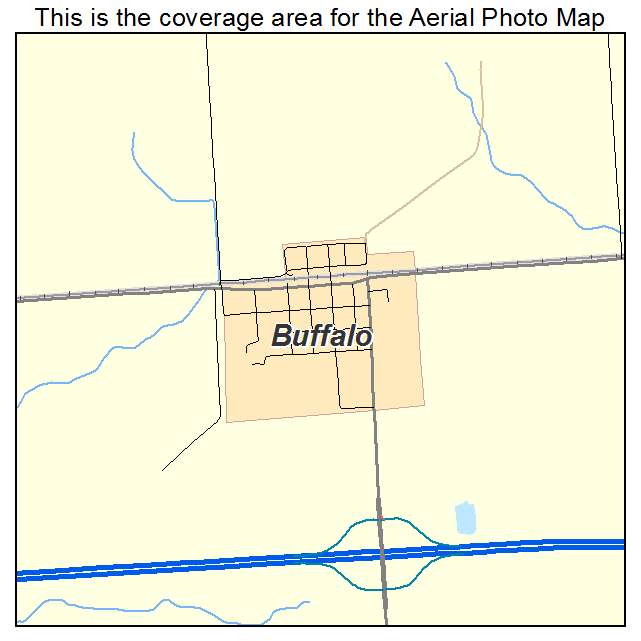 Buffalo, IL location map 