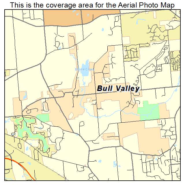 Bull Valley, IL location map 