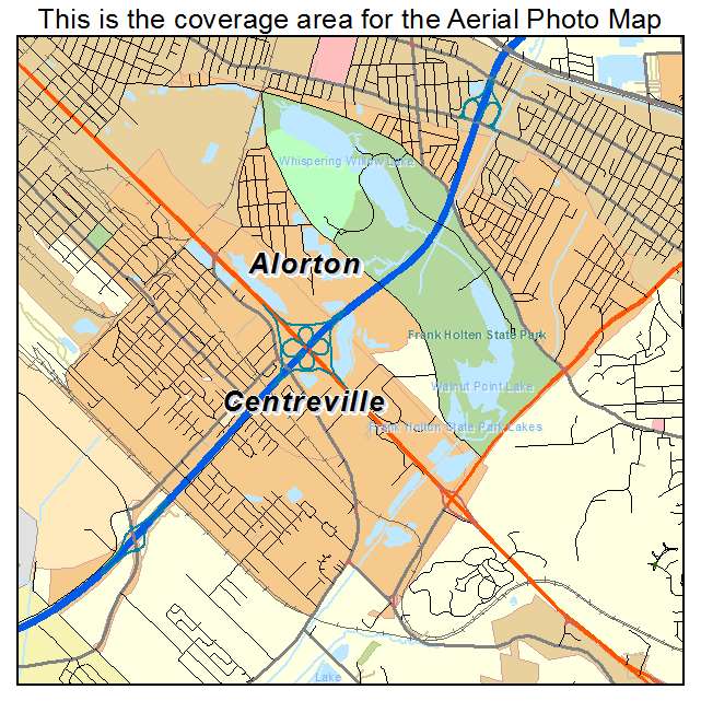 Centreville, IL location map 