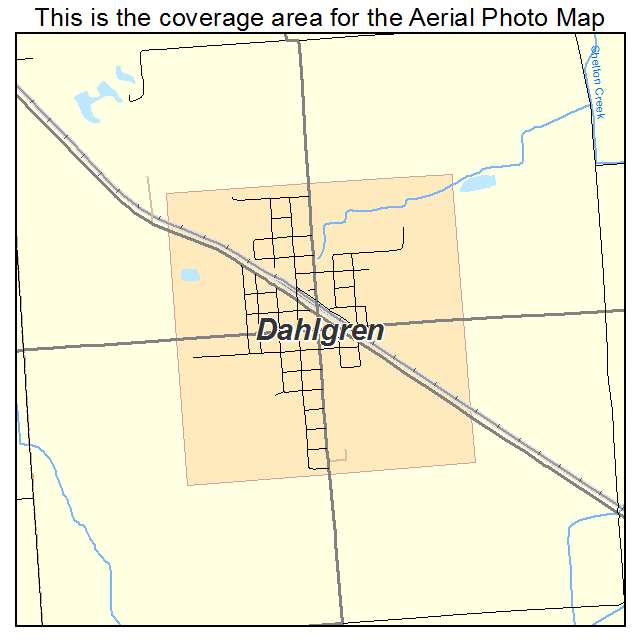 Dahlgren, IL location map 