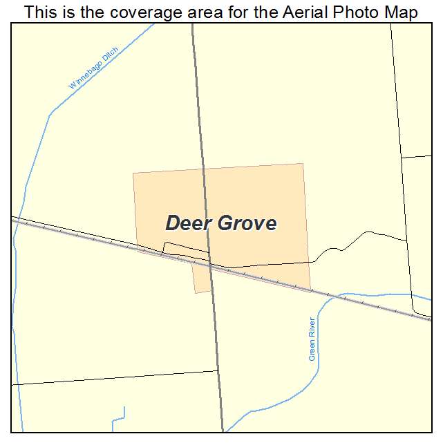 Deer Grove, IL location map 