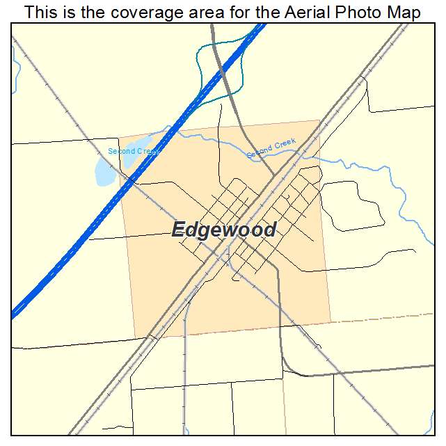 Edgewood, IL location map 