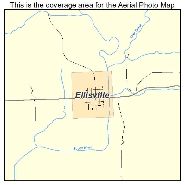 Ellisville, IL location map 
