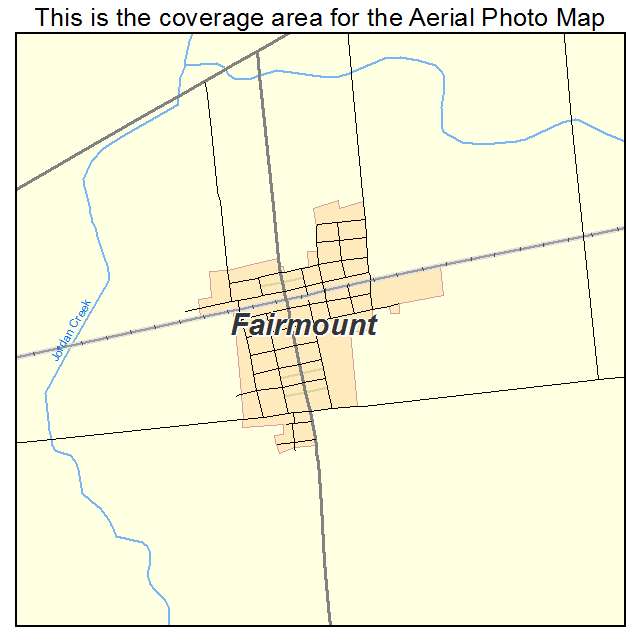 Fairmount, IL location map 