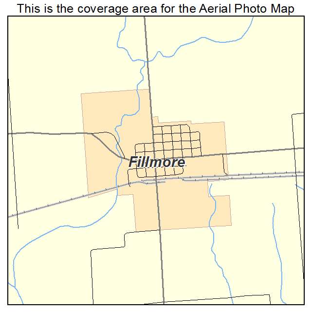 Fillmore, IL location map 