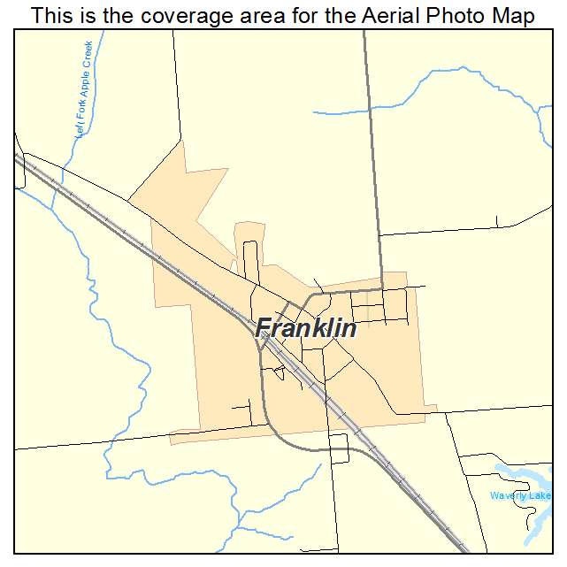 Franklin, IL location map 