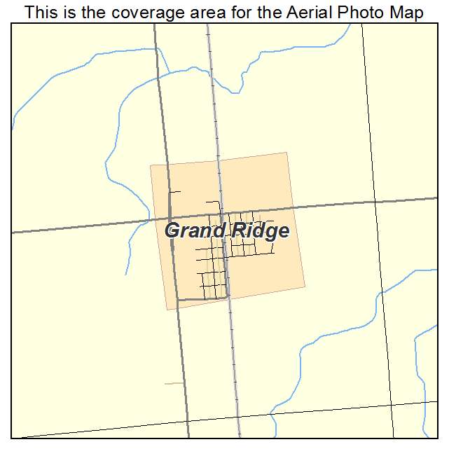 Grand Ridge, IL location map 