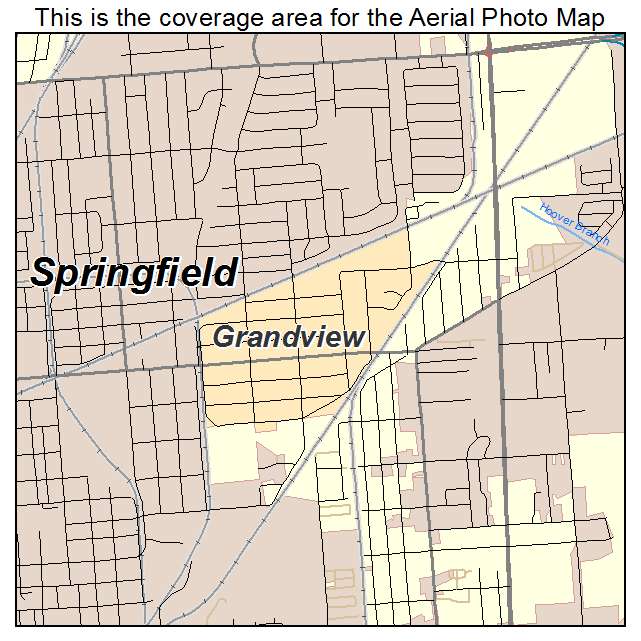 Grandview, IL location map 