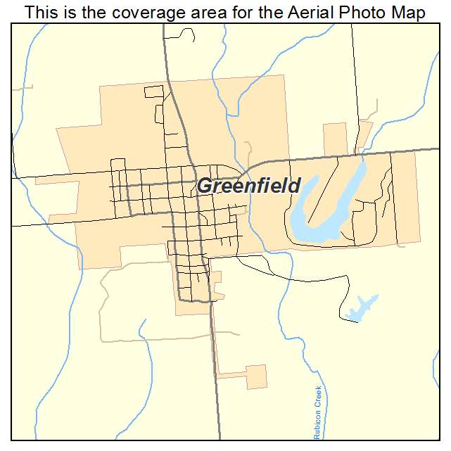 Greenfield, IL location map 