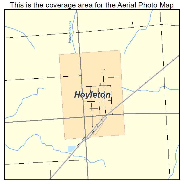 Hoyleton, IL location map 