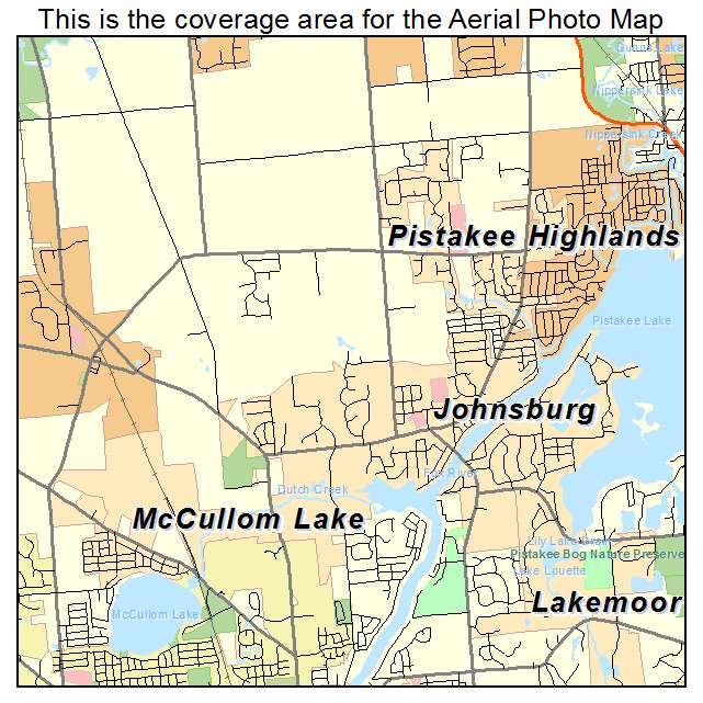 Johnsburg, IL location map 