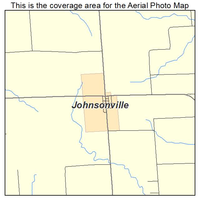 Johnsonville, IL location map 