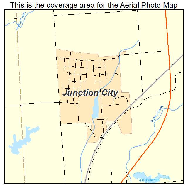 Junction City, IL location map 