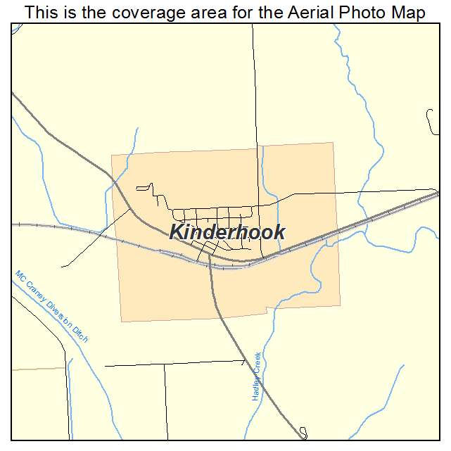 Kinderhook, IL location map 
