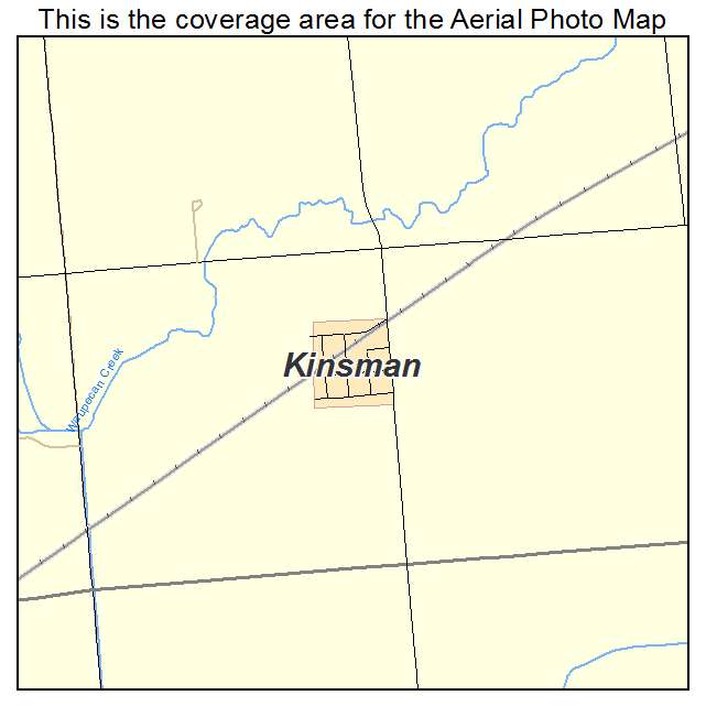 Kinsman, IL location map 