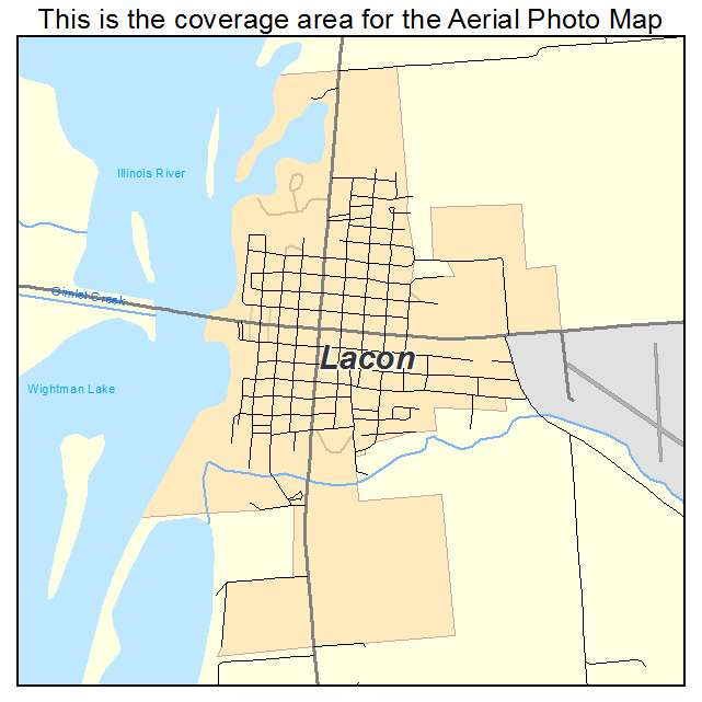 Lacon, IL location map 