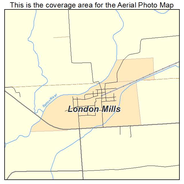 London Mills, IL location map 