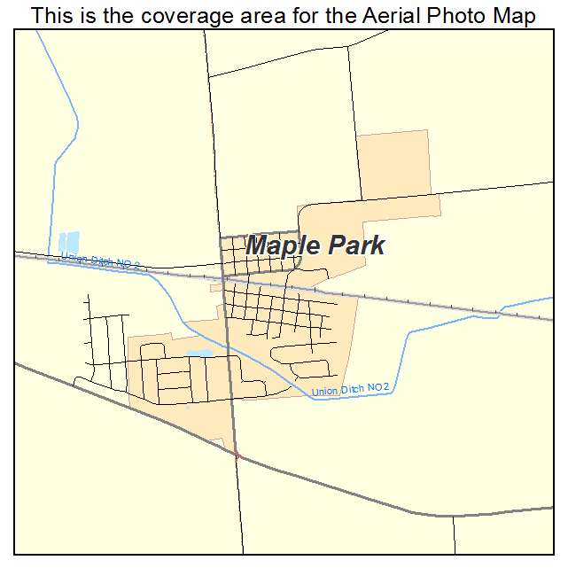 Maple Park, IL location map 