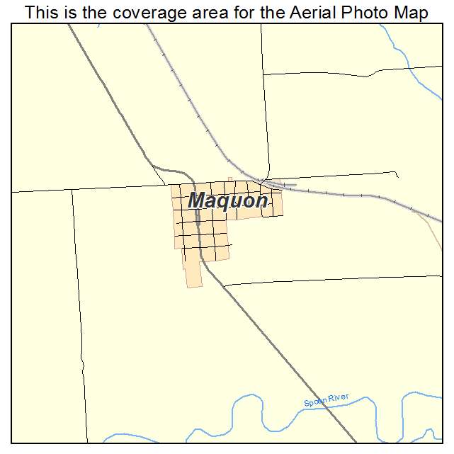 Maquon, IL location map 