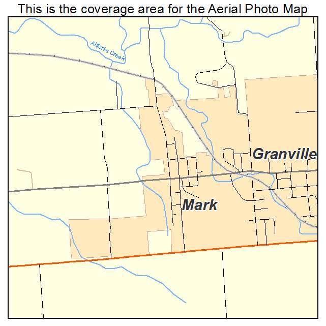 Mark, IL location map 