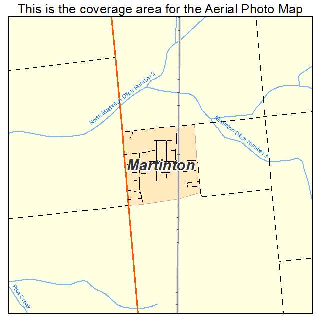 Martinton, IL location map 