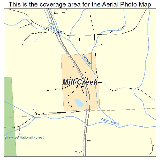 Mill Creek, IL location map 