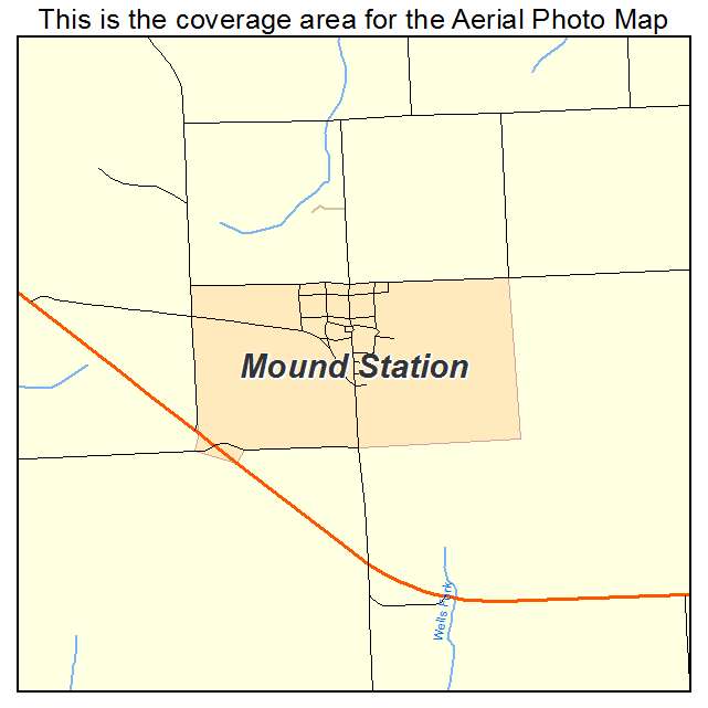 Mound Station, IL location map 