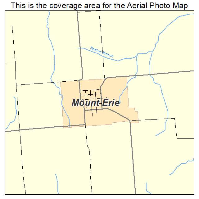 Mount Erie, IL location map 