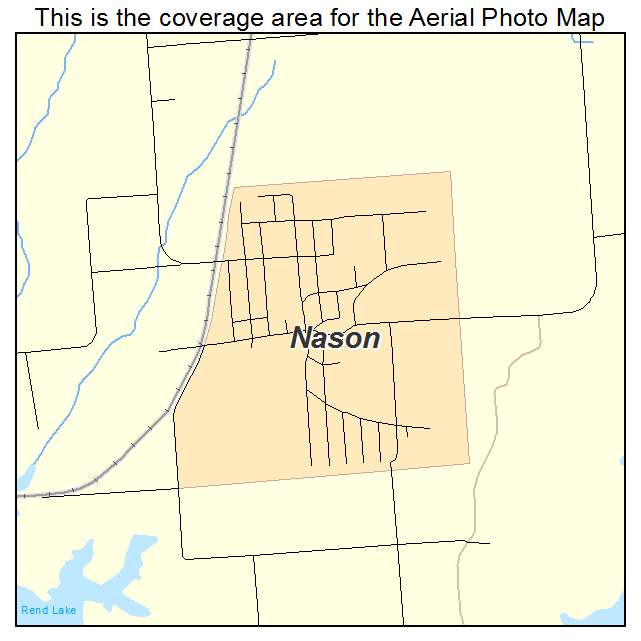 Nason, IL location map 