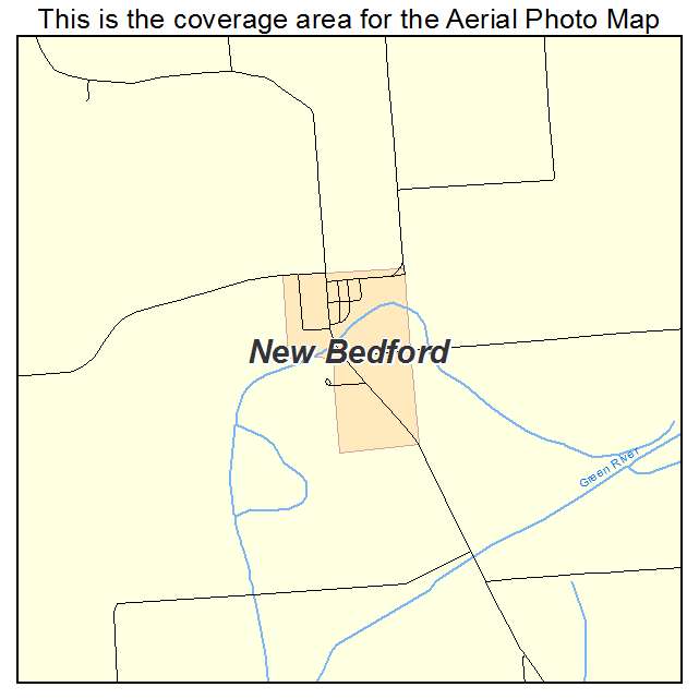 New Bedford, IL location map 