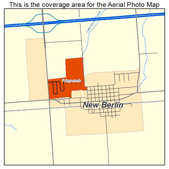 New Berlin, IL location map 